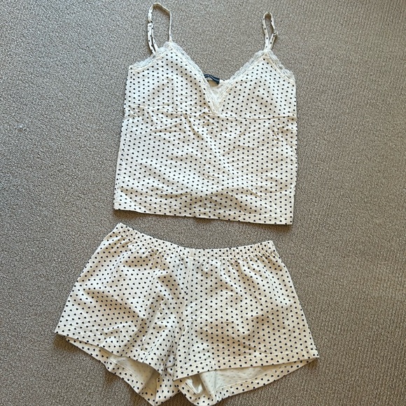 Brandy Melville Other - brandy melville blue hearts pajama set